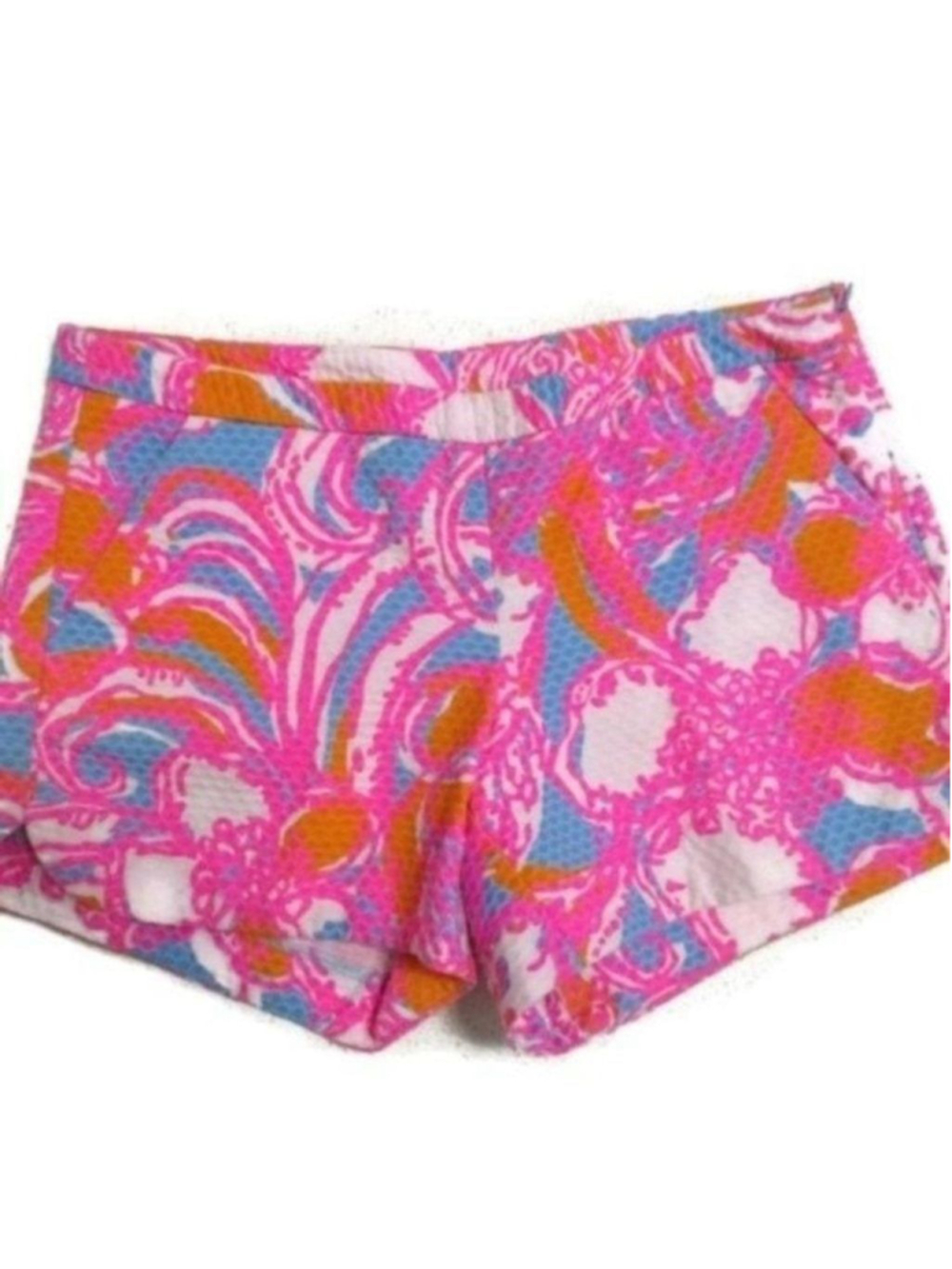 Lilly Pulitzer Floral 4 Inch Adie Shorts 0